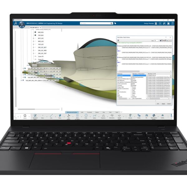 Lenovo ThinkPad P16s G4 AMD | Black | 16 " | IPS | WUXGA | 1920 x 1200 pixels | Anti-glare | AMD Ryzen AI 7 PRO | 350 | 64 GB | SO-DIMM DDR5 | Solid-state drive capacity 1000 GB | AMD Radeon 860M Graphics | Windows 11 Pro | 802.11be | Bluetooth version 5.4 | Keyboard language English | Keyboard backlit | Warranty 36 month(s) | Battery warranty 12 month(s)