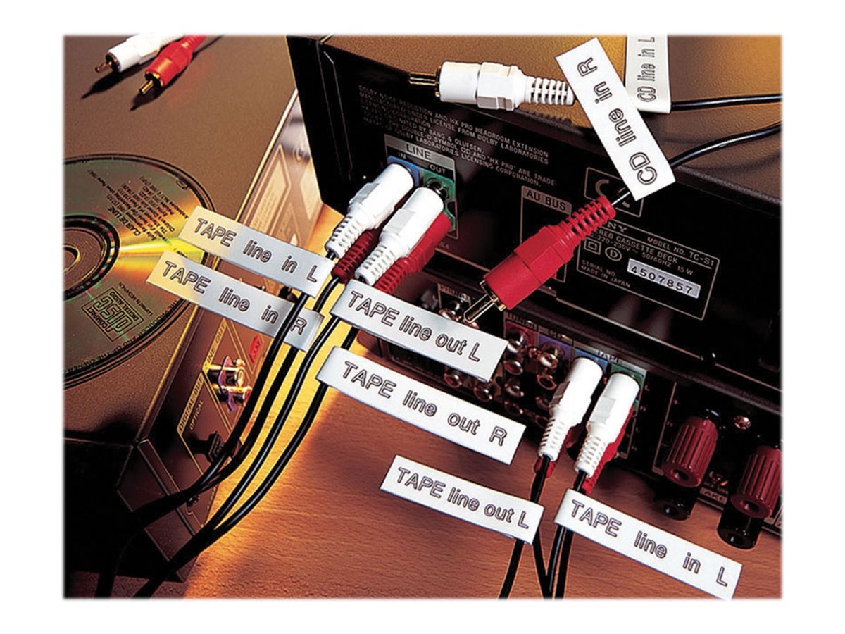 Brother | TZe-451 Laminated Tape | Black On Red | TZe | 8 m | 2.4 cm - Image 11