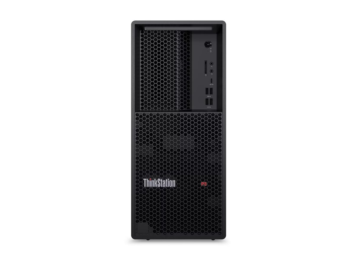 Lenovo ThinkStation | P3 | Desktop | Tower | Intel Core U7 | 265K | Internal memory 64 GB | UDIMM DDR5 | Solid-state drive capacity 1000 GB | Intel Graphics | No Optical drive | Keyboard language English | Windows 11 Pro | Warranty 36 month(s) - Image 2
