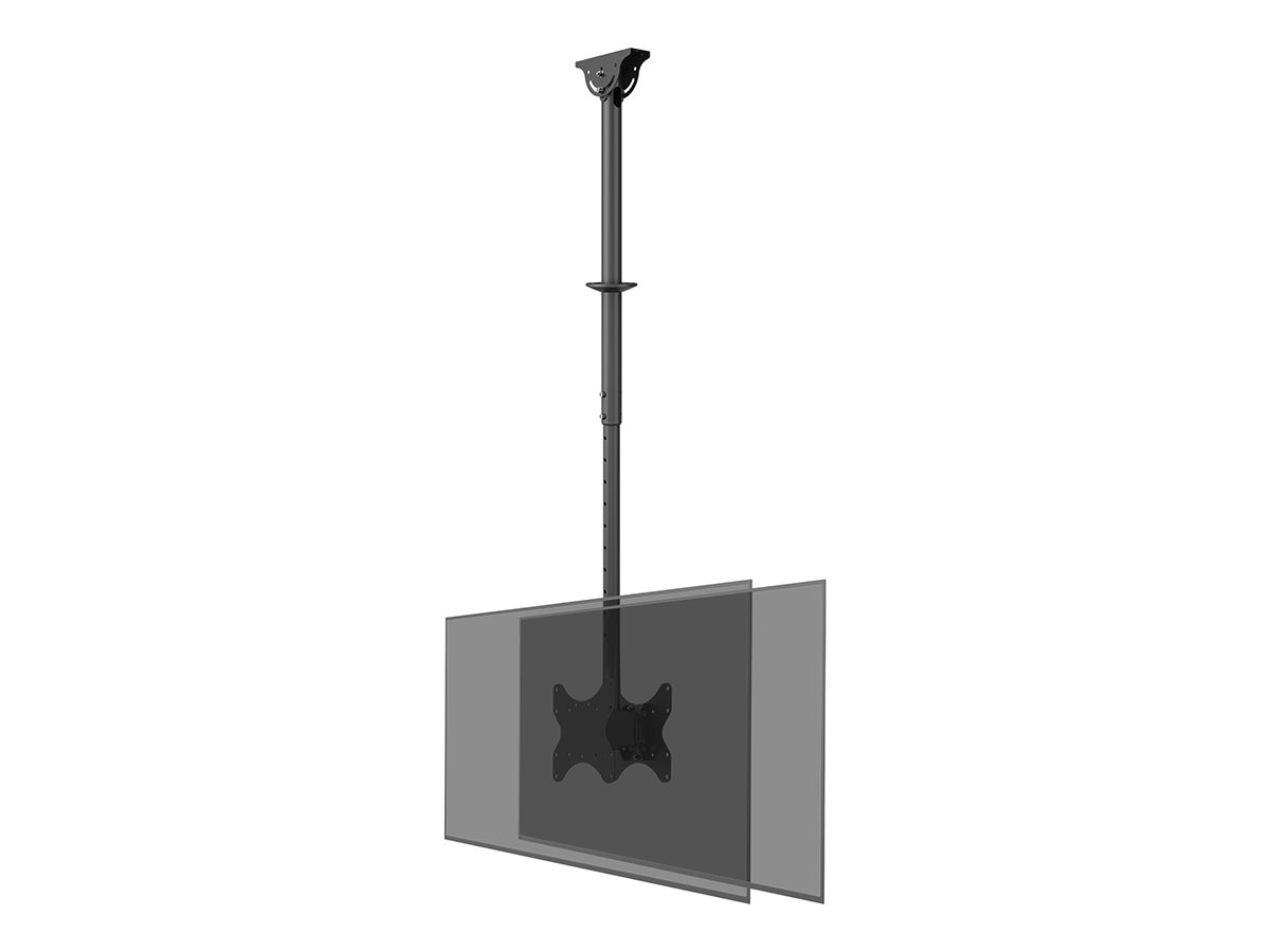Neomounts CL35-340BL22 Dual Monitor/TV Mount Ceiling | Adjustable Height, Rotate, Tilt, Swivel | 23-42 " | Maximum weight (capacity) 45 kg | Black - Image 2