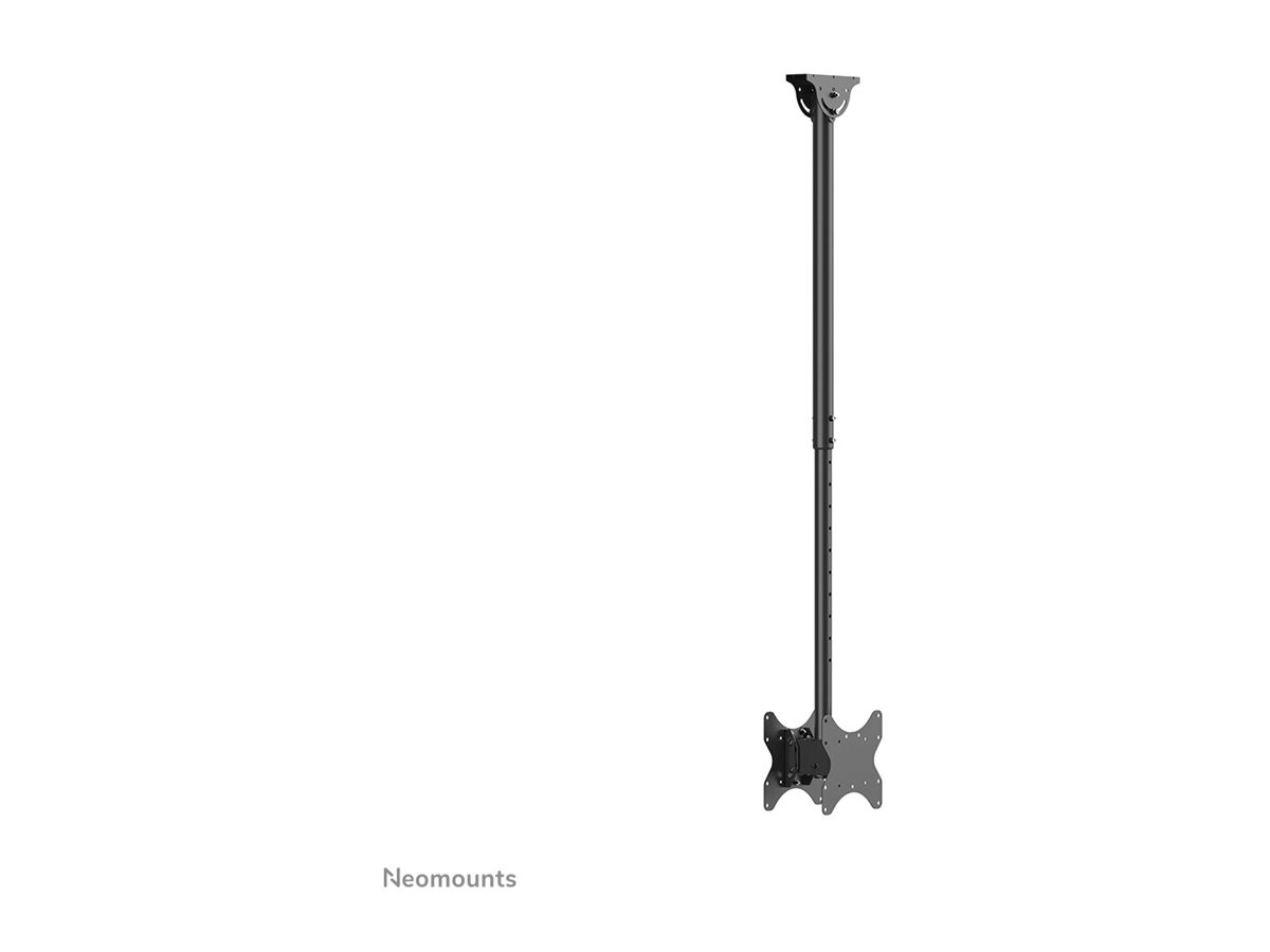 Neomounts CL35-340BL22 Dual Monitor/TV Mount Ceiling | Adjustable Height, Rotate, Tilt, Swivel | 23-42 " | Maximum weight (capacity) 45 kg | Black - Image 7