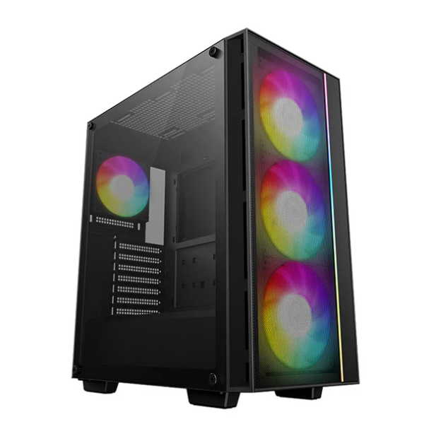 Deepcool Case | MATREXX 55 Mesh V4 C | Black | Mid Tower | Power supply included No | ATX PS2
