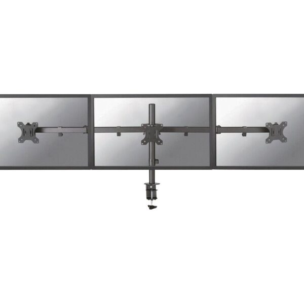 Neomounts Desk Mount | FPMA-D550D3BLACK Monitor Arm | Adjustable Height, Rotate, Tilt, Swivel | 10-27 " | Maximum weight (capacity) 6 kg | Black