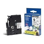 Brother | TZe-FX221 Flexible ID Laminated Tape | Black on White | TZe | 8 m | 0.9 cm - Image 2