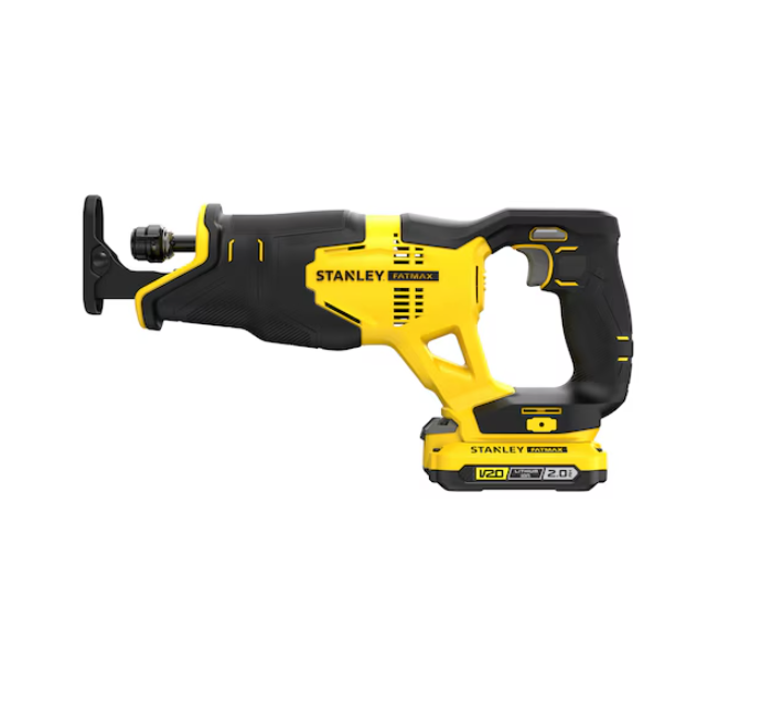 Stanley | 18V V20 Reciprocating Saw - 2 x 2.0Ah Kitbox | SFMCS300D2K-QW | 18 V - Image 2