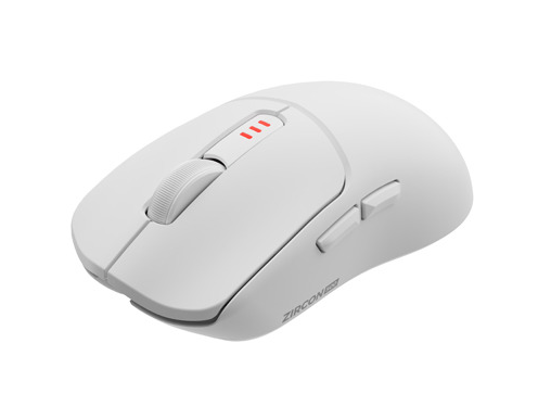Genesis Zircon 500 | Wireless/Wired | Gaming Mouse | 2.4 GHz, Bluetooth, USB | White - Image 3