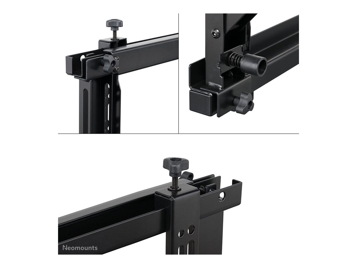 Neomounts Wall mount | WL95-800BL1 Videowall wall mount | 42-70 " | Maximum weight (capacity) 35 kg | Black - Image 3