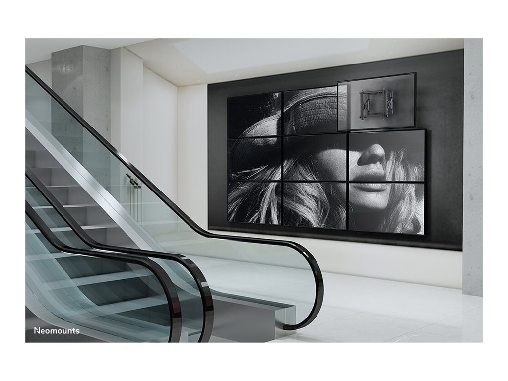 Neomounts Wall mount | WL95-800BL1 Videowall wall mount | 42-70 " | Maximum weight (capacity) 35 kg | Black - Image 4