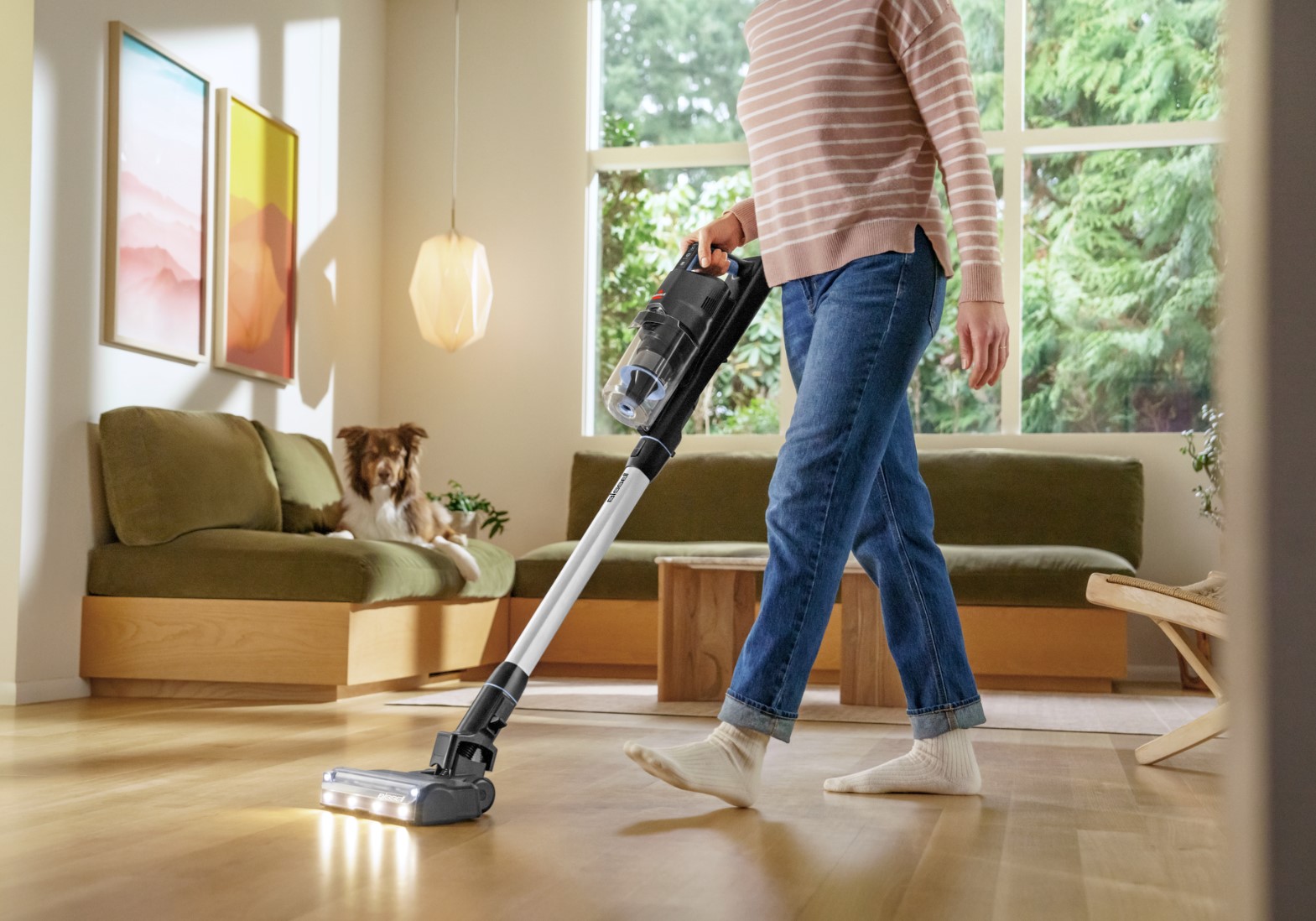 Bissell Stick Vacuum | PowerClean FurFinder Pro | Cordless operating | 200 W | 25.2 V | Operating time (max) 40 min | Black/Titanium/Lake Blue | Warranty 60 month(s) | Battery warranty 24 month(s) - Image 3