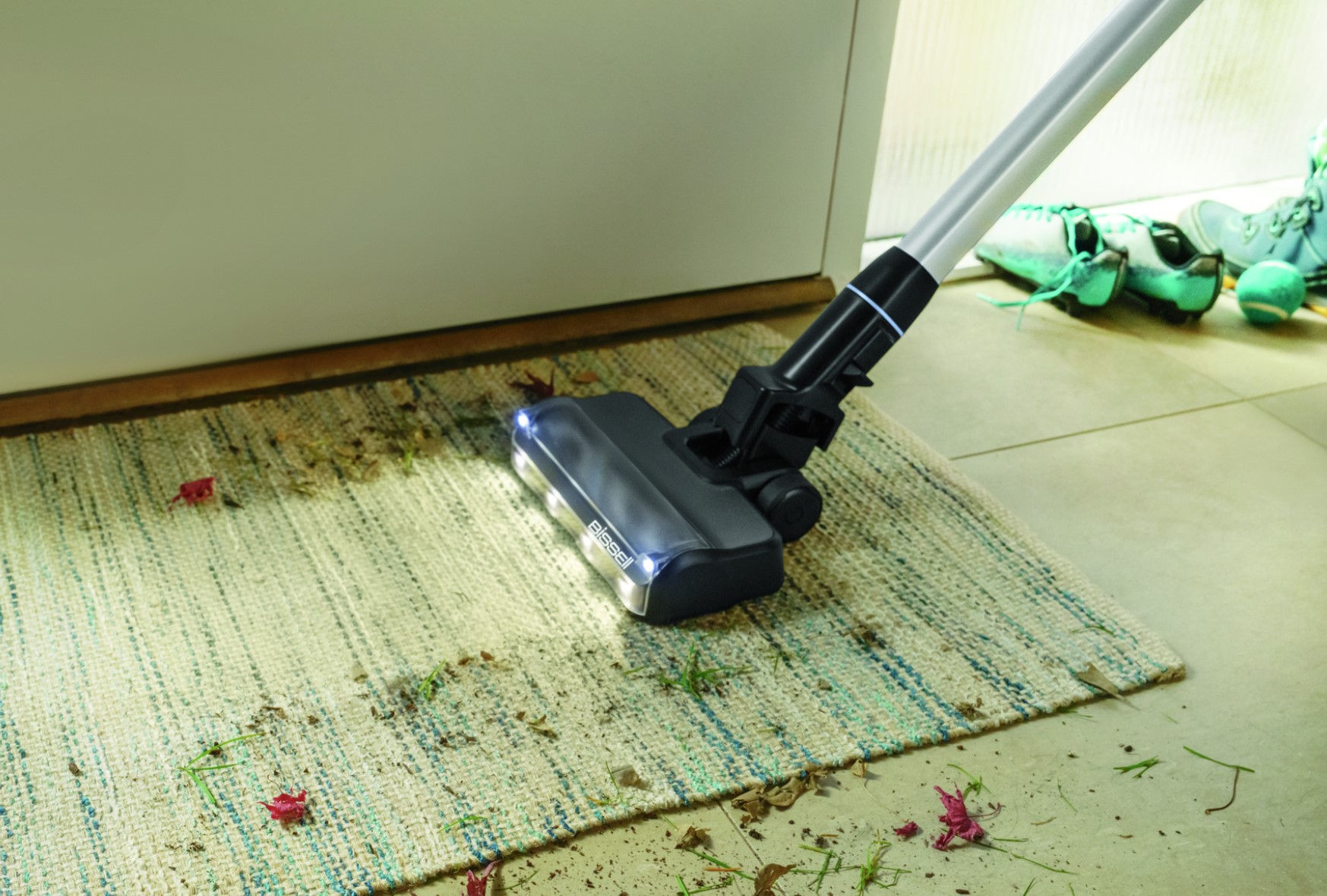 Bissell Stick Vacuum | PowerClean FurFinder Pro | Cordless operating | 200 W | 25.2 V | Operating time (max) 40 min | Black/Titanium/Lake Blue | Warranty 60 month(s) | Battery warranty 24 month(s) - Image 4