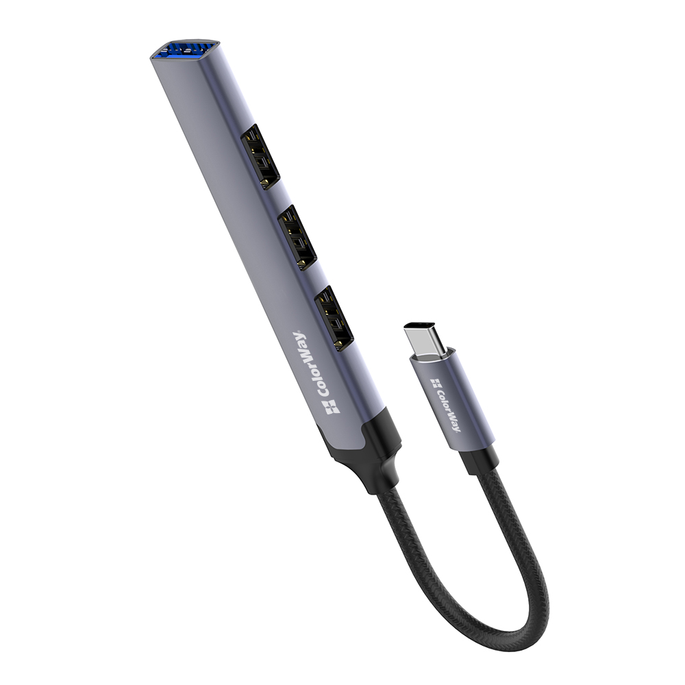 ColorWay 4-in-1 Docking Station | CW-HUB04 - Image 3