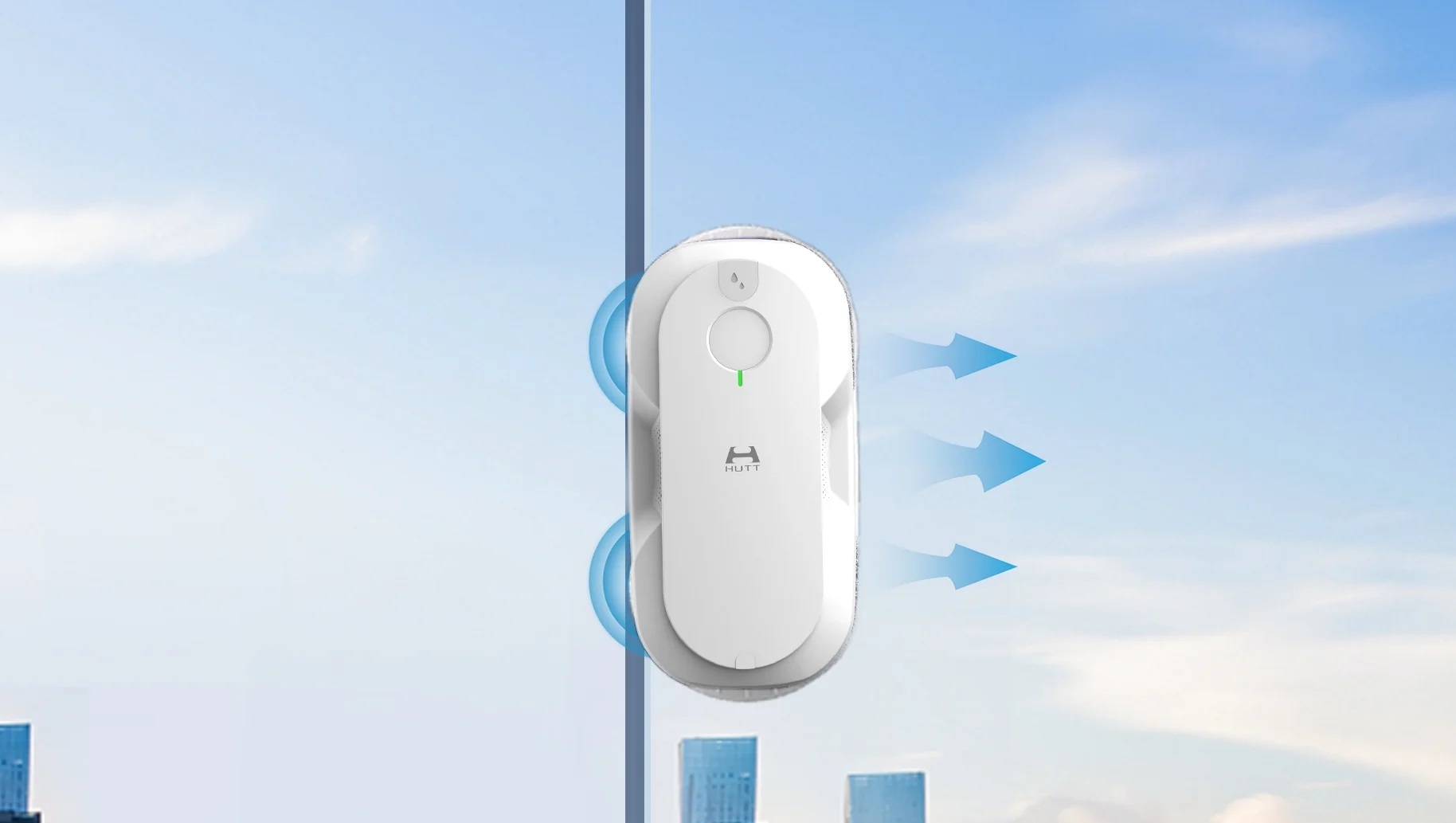 HUTT Windows Cleaning Robot | DDC56 | Corded | 3000 Pa | White - Image 2