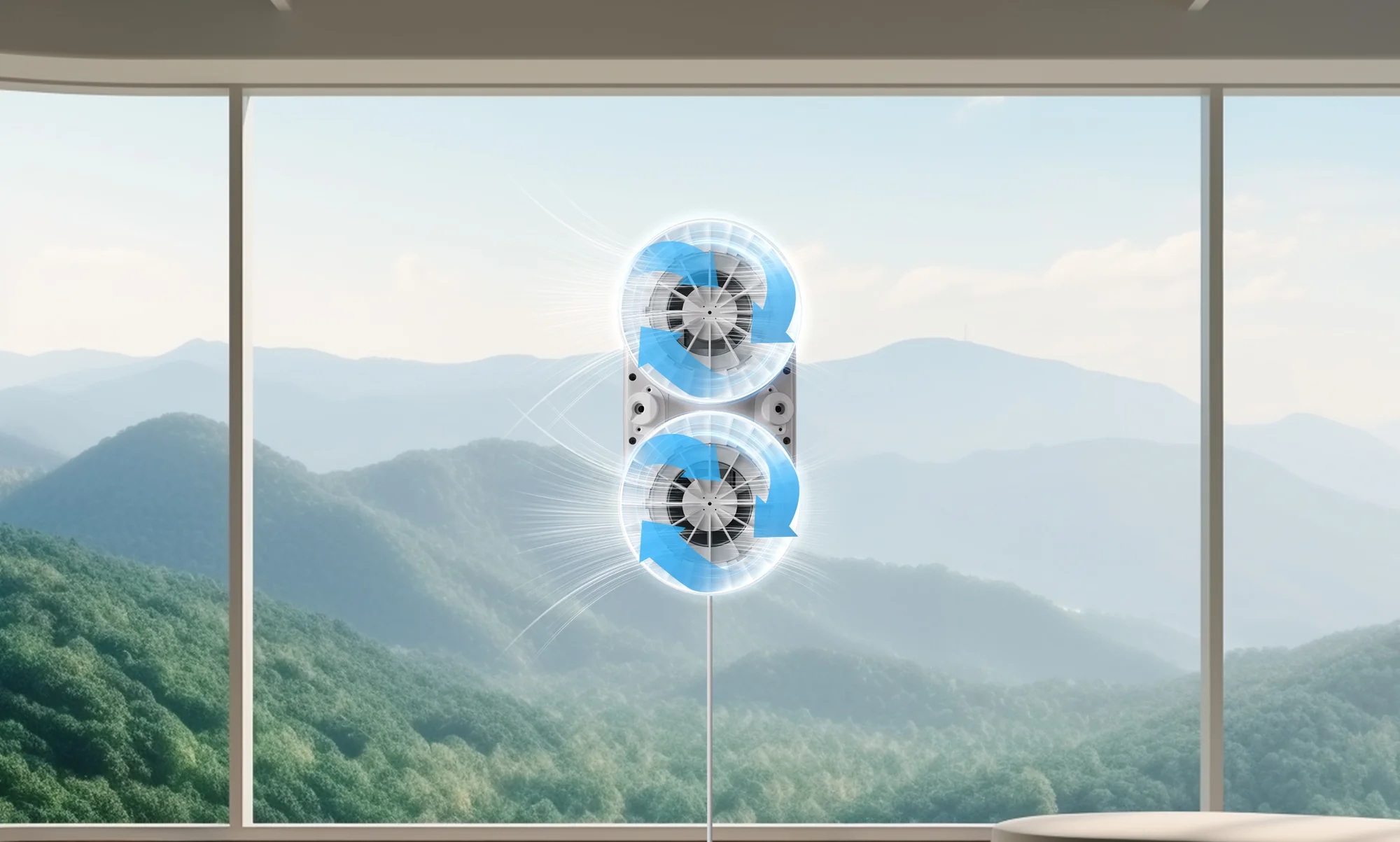 HUTT Windows Cleaning Robot | DDC56 | Corded | 3000 Pa | White - Image 5