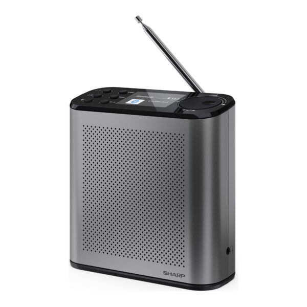 Sharp OSAKA Portable Digital Radio | DR-P530(GY) | USB port | Bluetooth | FM radio | Wireless connection