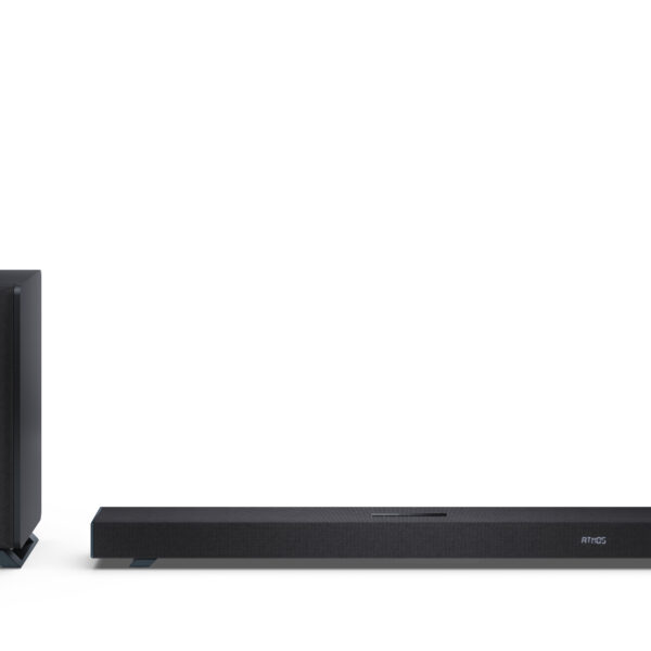 Sharp | 3.1.2 Dolby Atmos/DTS:X Soundbar with Wireless Subwoofer | HT-SBW53121(BK) | Bluetooth