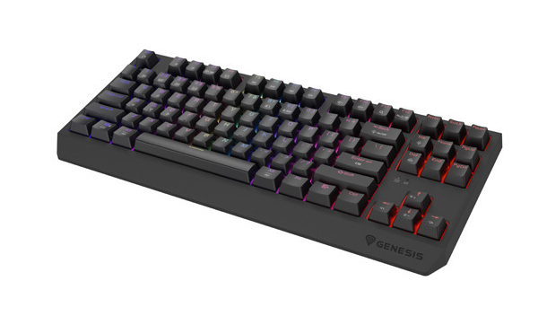 Genesis THOR 230 | Mechanical Gaming Keyboard | Wireless | US | Black | 2.4 GHz, Bluetooth, USB | Outemu Silent Lemon