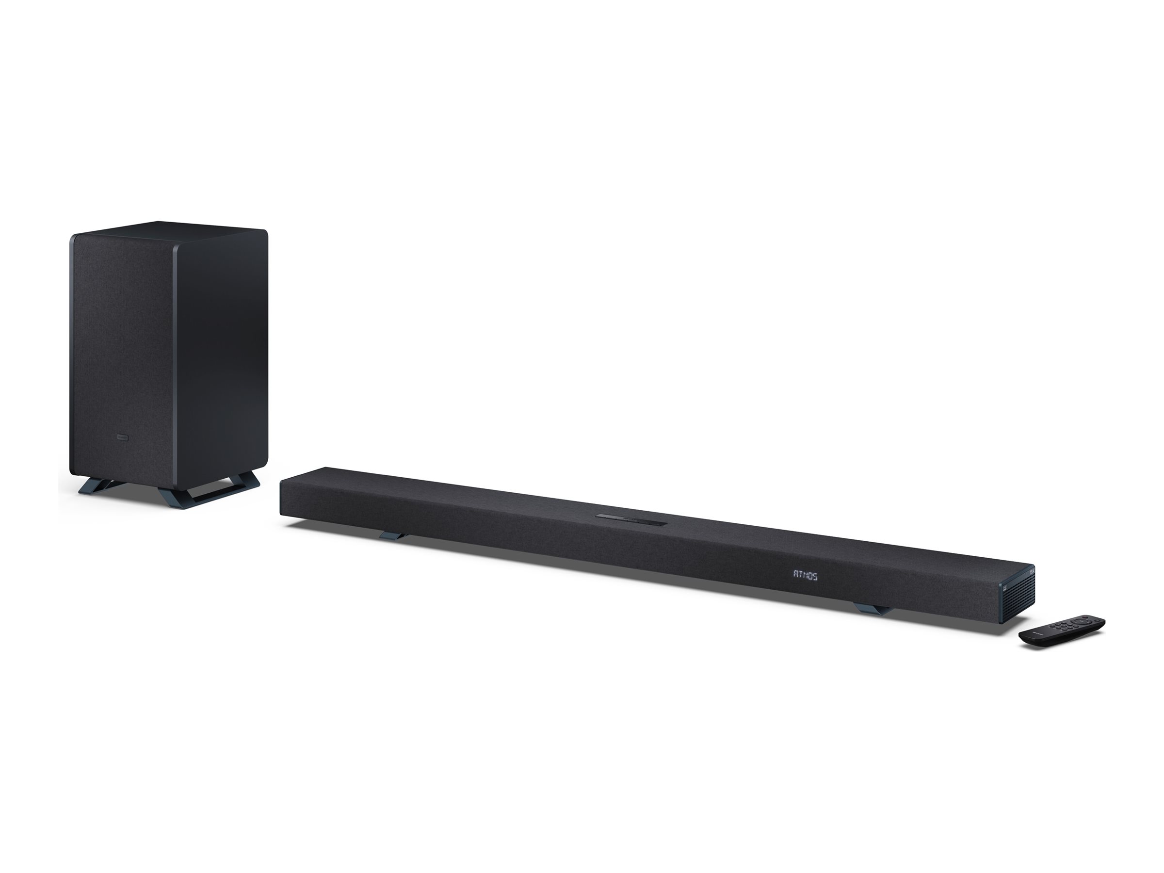 Sharp | 5.1.2 Dolby Atmos/DTS:X Soundbar with Wireless Subwoofer | HT-SBW55121(BK) | Bluetooth - Image 3