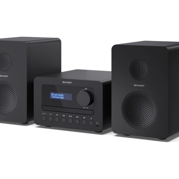 Sharp TOKYO FM Hi-Fi Micro System | XL-B514(BK) | AUX in | Bluetooth | CD player | FM radio