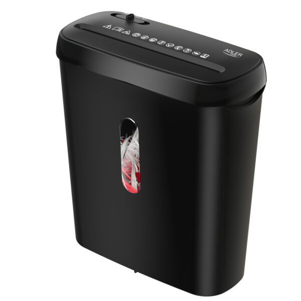 Paper Shredder | AD 1039 | Black | 8 L | 70 dB | Strip-cut