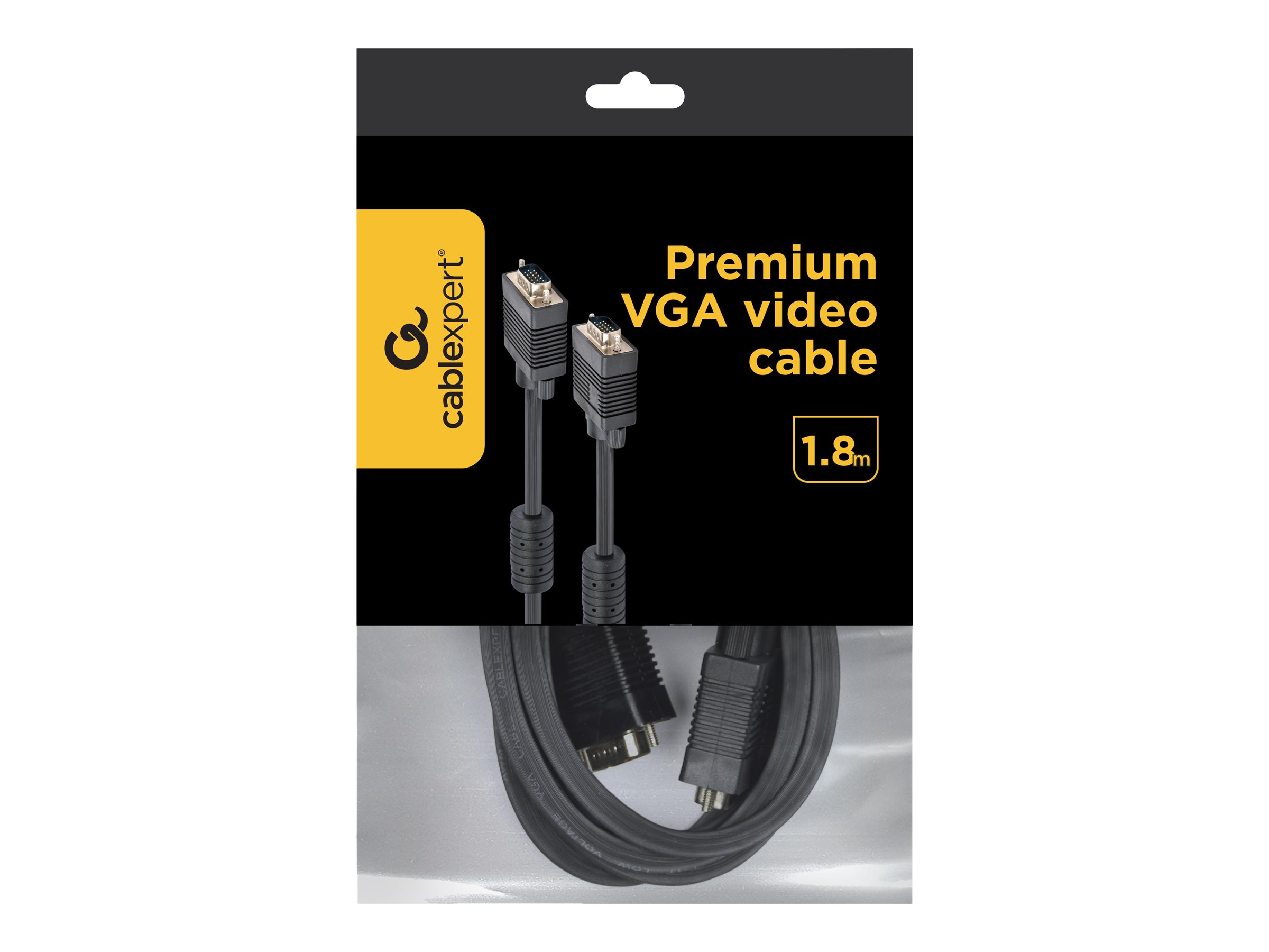 Cablexpert | 1.8m HD15 M/M | VGA (D-Sub) | VGA (D-Sub) | VGA to VGA | 1.8 m - Image 8