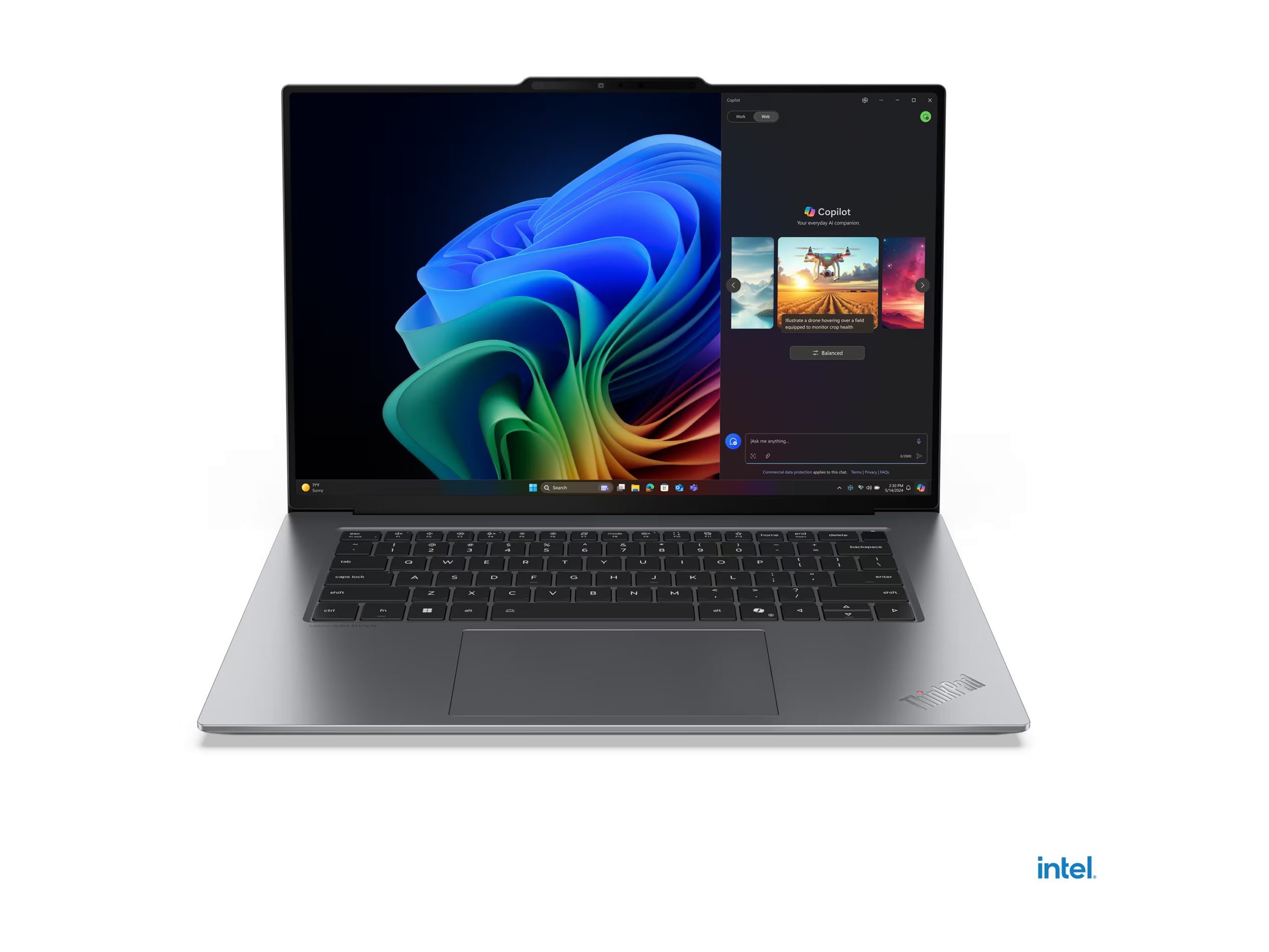 Lenovo ThinkPad X9-15 G1 | Grey | 15.3 " | OLED | Touchscreen | 2.8K | 2880 x 1800 pixels | Intel Core Ultra 7 | 258V | 32 GB | Soldered LPDDR5x | Solid-state drive capacity 1000 GB | Intel Arc Graphics | Windows 11 Pro | 802.11be | Bluetooth version 5.4 | Keyboard language Nordic | Keyboard backlit | Warranty 36 month(s) | Battery warranty 12 month(s) - Image 5