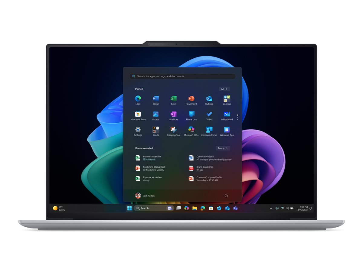 Lenovo ThinkPad X9-15 G1 | Grey | 15.3 " | OLED | Touchscreen | 2.8K | 2880 x 1800 pixels | Intel Core Ultra 7 | 258V | 32 GB | Soldered LPDDR5x | Solid-state drive capacity 1000 GB | Intel Arc Graphics | Windows 11 Pro | 802.11be | Bluetooth version 5.4 | Keyboard language Nordic | Keyboard backlit | Warranty 36 month(s) | Battery warranty 12 month(s) - Image 6