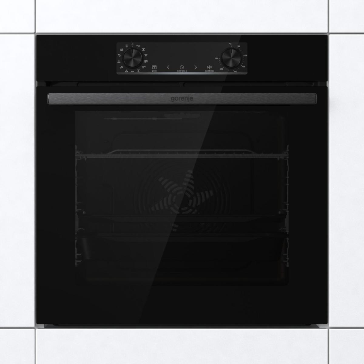 Gorenje Oven | BOS6737E13FBG | 77 L | Electric | AquaClean | Mechanical | Steam function | Height 59.5 cm | Width 59.5 cm | Stainless steel - Image 4