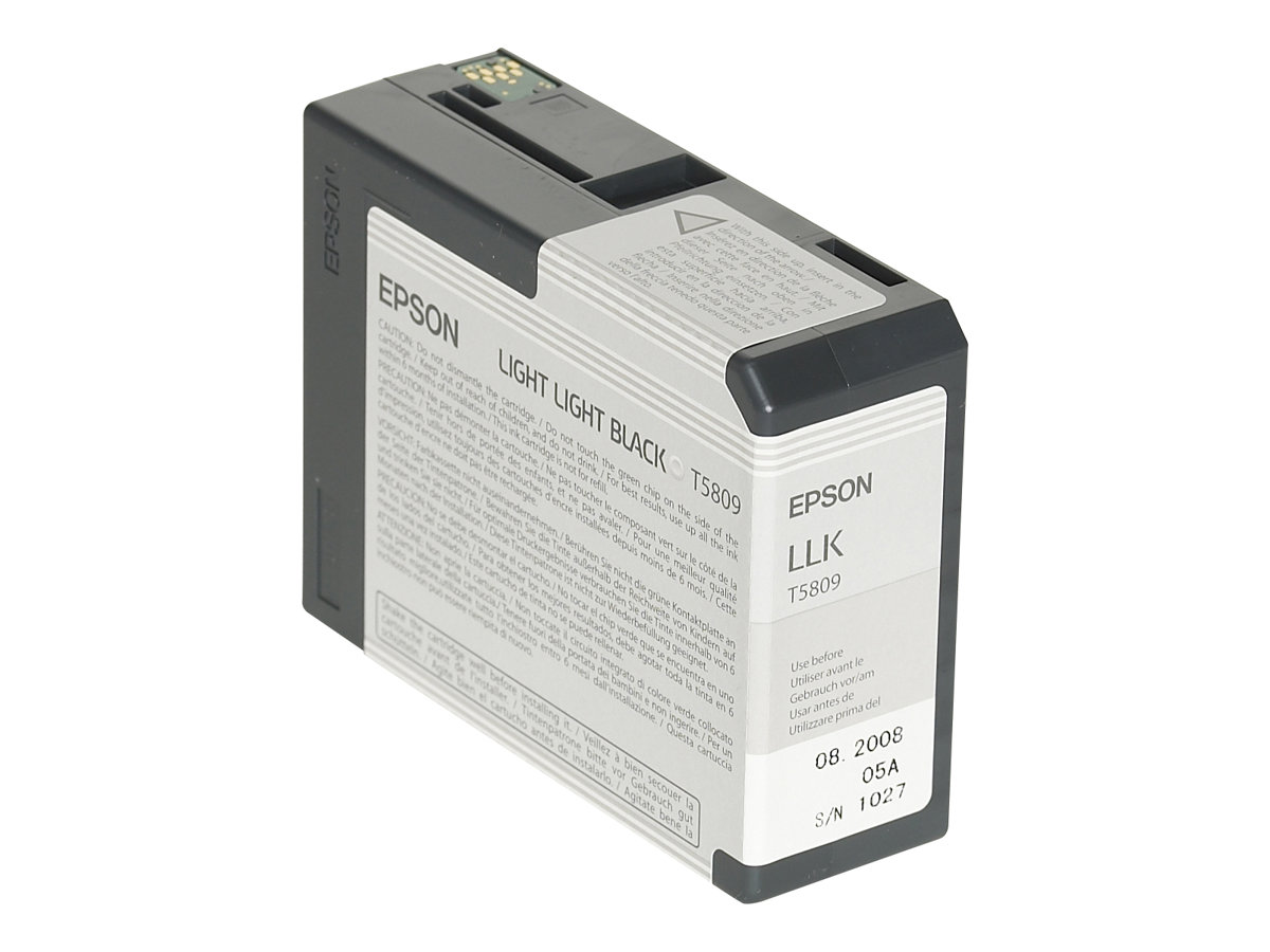 Epson ink cartridge light light black for Stylus PRO 3800, 80ml | Epson