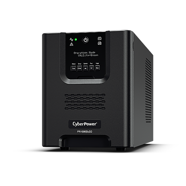 CyberPower | Smart App UPS Systems | PR1500ELCD | 1500 VA | 1350 W