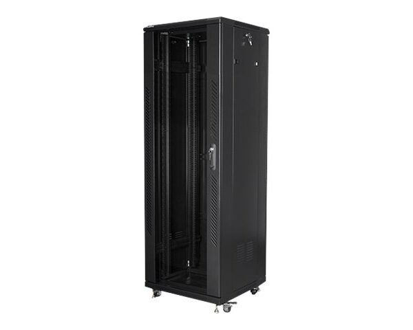 Lanberg | Rack cabinet 19" free-standing 37U/600x600 (flat pack) | FF01-6637-12B | Black