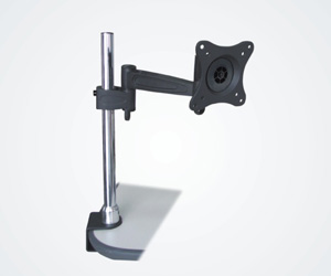 Sunne | Desk Mount | Turn, Tilt | Black/Silver