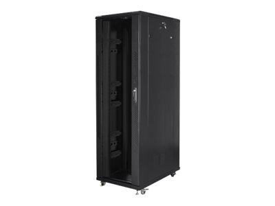 Lanberg | Rack cabinet 19" free-standing 42U/800x1200 (flat pack) | FF01-8242-12B | Black