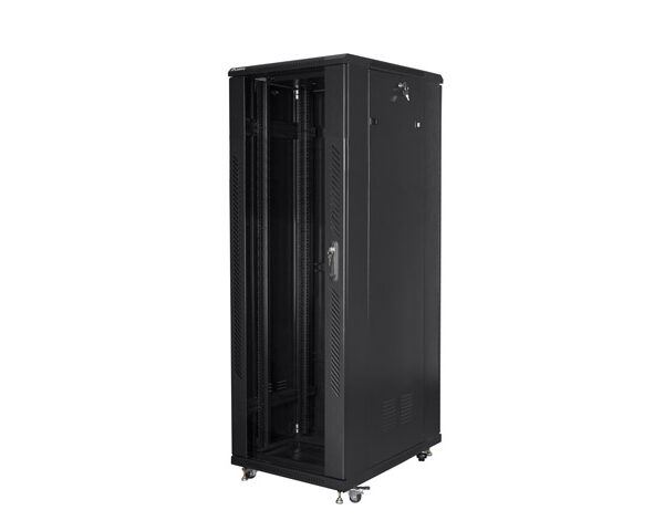 Lanberg | Rack cabinet 19" free-standing 47U/800x800 (flat pack) | FF01-8847-12B | Black