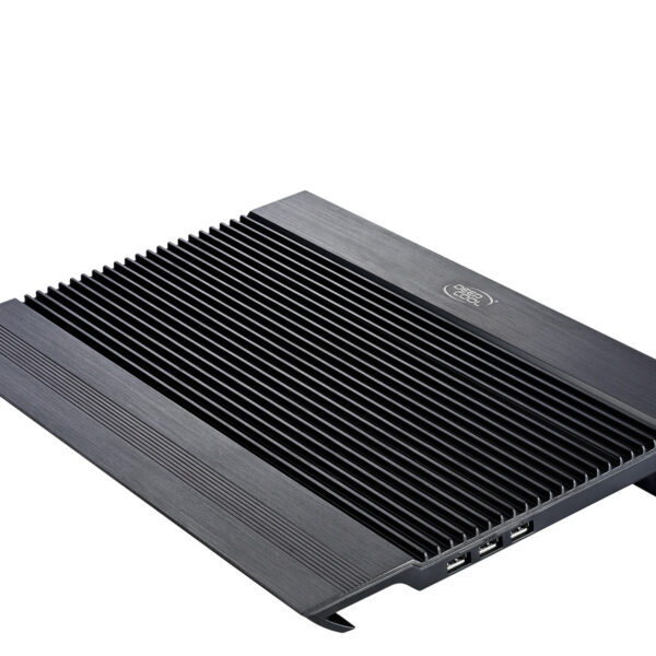 Deepcool | N8 black | Notebook cooler up to 17" | 380X278X55mm mm | 1244g g