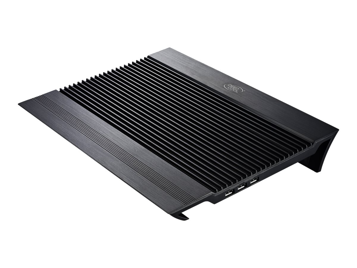 Deepcool | N8 black | Notebook cooler up to 17" | 380X278X55mm mm | 1244g g - Image 2