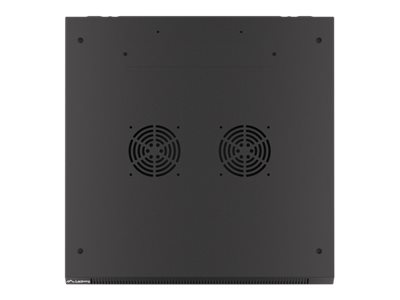 Lanberg | Rack cabinet 19" wall-mount 6U/600x600 for self-assembly with metal door (flat pack) | WF01-6606-00B | Black - Image 10