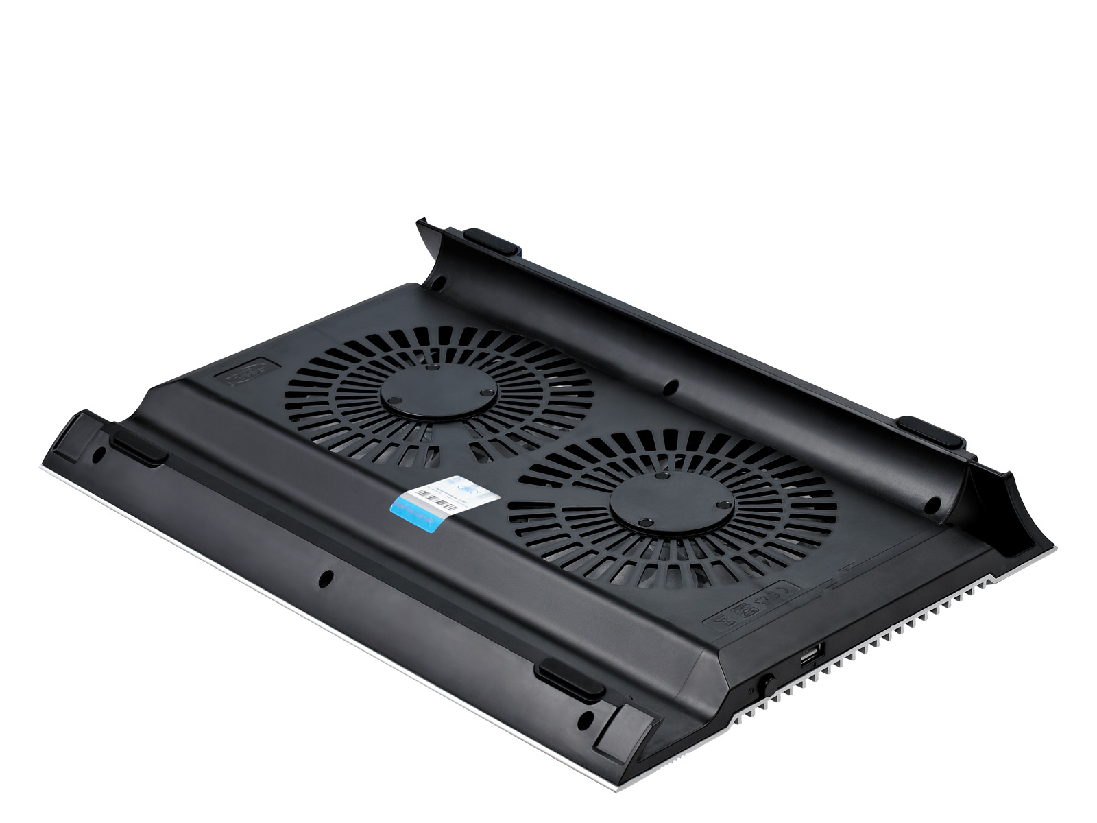 Deepcool | N8 black | Notebook cooler up to 17" | 380X278X55mm mm | 1244g g - Image 4