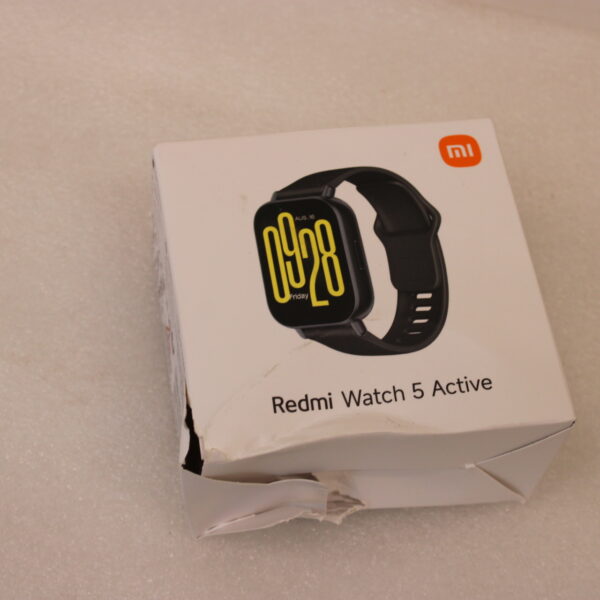 SALE OUT. Xiaomi Redmi Watch 5 Active, Midnight Black | SALE OUT. Redmi Watch 5 Active | Smart watch | LCD | 2.0” | Waterproof | DAMAGED PACKAGING | Midnight Black