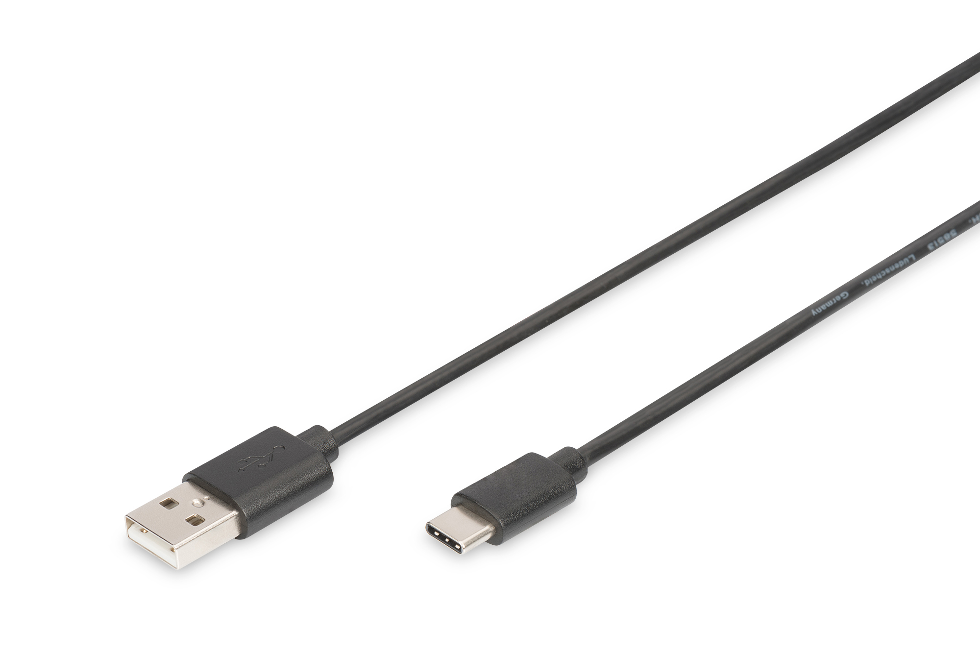 Digitus USB Type-C connection cable, Type USB-A to USB-C | AK-300154-018-S