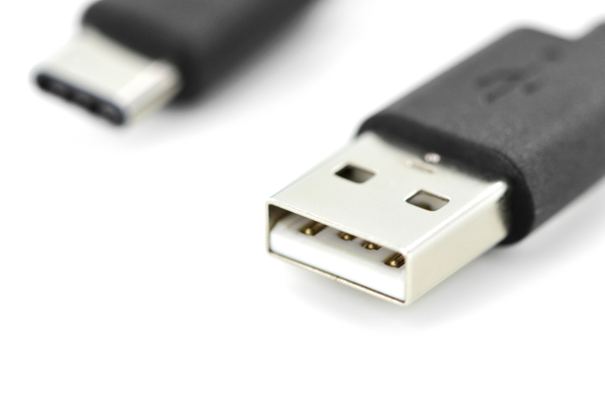 Digitus USB Type-C connection cable, Type USB-A to USB-C | AK-300154-018-S - Image 3
