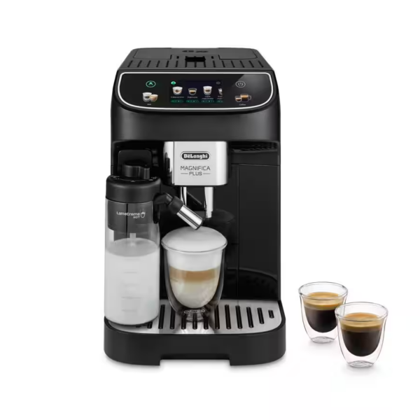 Delonghi Coffee maker | ECAM320.60.B Magnifica Plus | Pump pressure 15 bar | Built-in milk frother | Automatic | 1450 W | Black