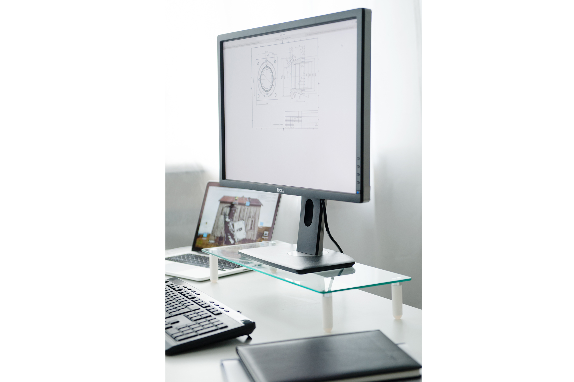 Digitus Universal glass monitor riser DA-90358 | 13-32 " | Maximum weight (capacity) 20 kg - Image 5