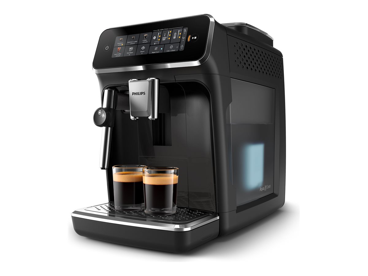 Philips | Espresso Coffee Maker | EP3321/40 | Pump pressure 15 bar | Built-in milk frother | Fully Automatic | 1500 W | Black - Image 2