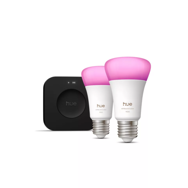 Philips Hue WCA A60 2KIT Pro EU | E27 | White and colored light | Bluetooth and Zigbee