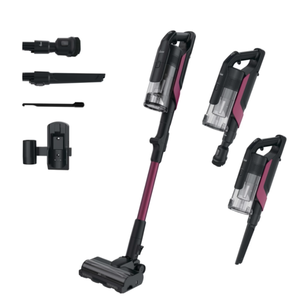 Hoover Vacuum cleaner | HF610HX 011 | Cordless operating | Handstick | 650 W | 21.6 V | Operating time (max) 100 min | Magenta