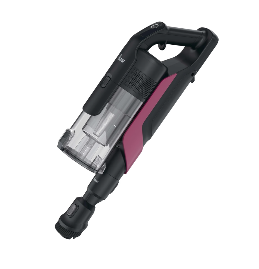 Hoover Vacuum cleaner | HF610HX 011 | Cordless operating | Handstick | 650 W | 21.6 V | Operating time (max) 100 min | Magenta - Image 6