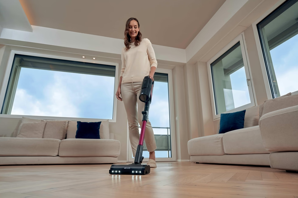 Hoover Vacuum cleaner | HF610HX 011 | Cordless operating | Handstick | 650 W | 21.6 V | Operating time (max) 100 min | Magenta - Image 10