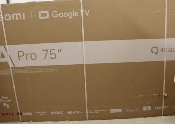 SALE OUT. Xiaomi QLED TV A Pro 2026 75" | SALE OUT. Xiaomi QLED TV A Pro 2026 | 75 | Smart TV | Google TV | 4K UHD | DAMAGED PACKAGING