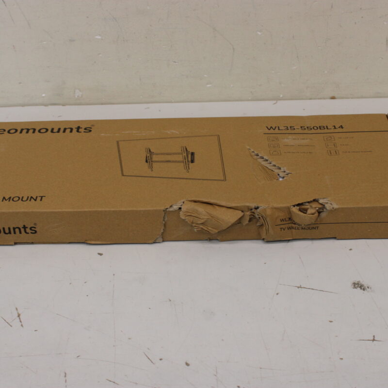 SALE OUT. Neomounts LEVEL-550 WL35-550BL14 Tiltable TV mount wall - 32-75" - max 60 kg - VESA 100x100-400x400 - d 3,3 cm - Easy Install-mode | Neomounts Wall mount | WL35-550BL14 TV mount wall | Tilt | 32-75 " | Maximum weight (capacity) 50 kg | DAMAGED PACKAGING | Black