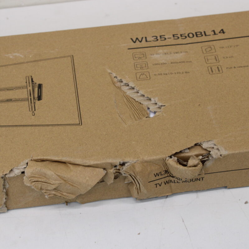 SALE OUT. Neomounts LEVEL-550 WL35-550BL14 Tiltable TV mount wall - 32-75" - max 60 kg - VESA 100x100-400x400 - d 3,3 cm - Easy Install-mode | Neomounts Wall mount | WL35-550BL14 TV mount wall | Tilt | 32-75 " | Maximum weight (capacity) 50 kg | DAMAGED PACKAGING | Black - Image 2